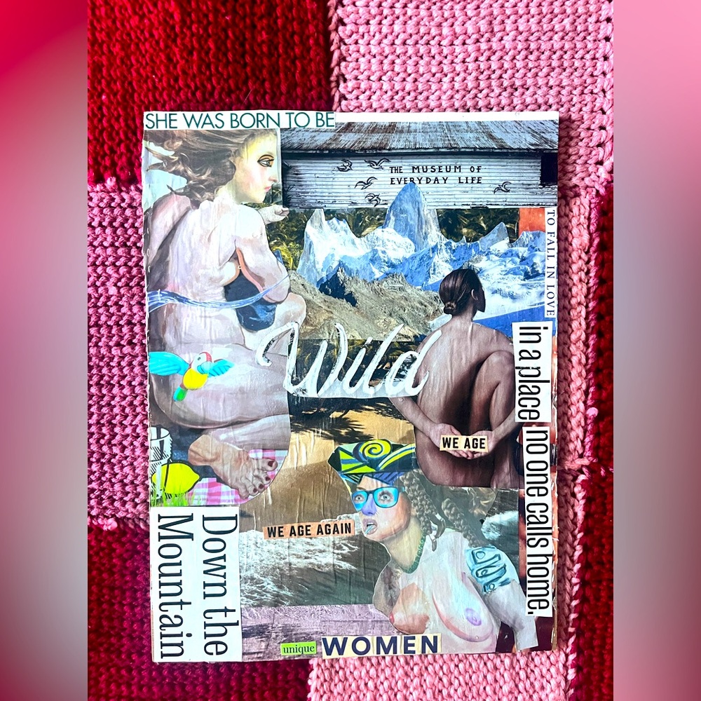 Feminist art collage